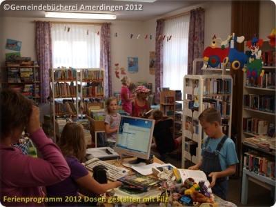 Ferienprogramm 2012 Dosen gestalten mit Filz_42